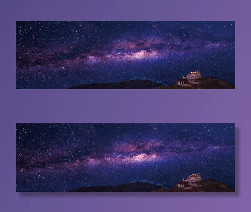 质感紫色星空背景图高清