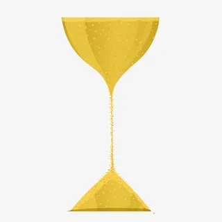 精美金色流沙免抠