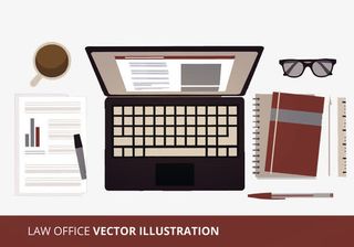 开工啦工作笔记本咖啡笔免抠