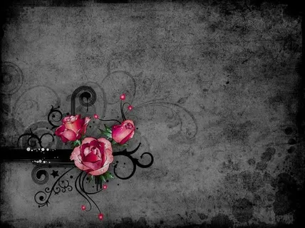 个性花纹花朵时尚潮流纹理背景高清