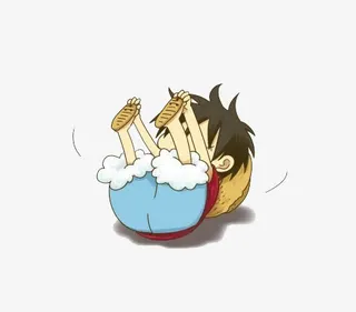 可爱摔倒了的小孩免抠