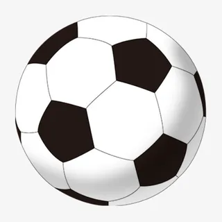 鲜艳活泼六一儿童节促销海报 足球免抠