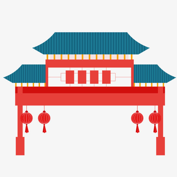 古典建筑物免抠