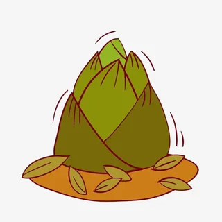 破土的竹笋装饰PNG免抠