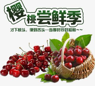 樱桃尝鲜季免抠