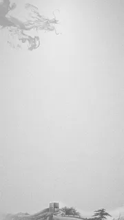 灰色背景上的龙H5素材背景高清