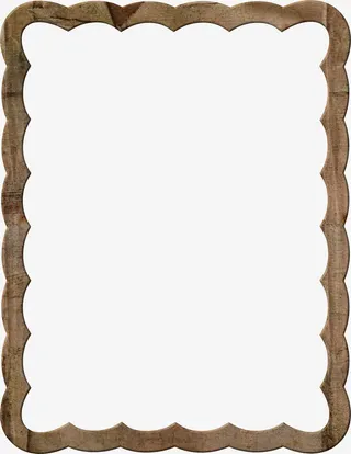 卡通图片边框矢量图免抠