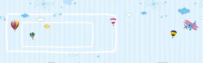 浪漫可爱卡通banner高清