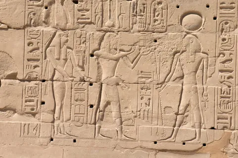 古埃及法老石刻免抠