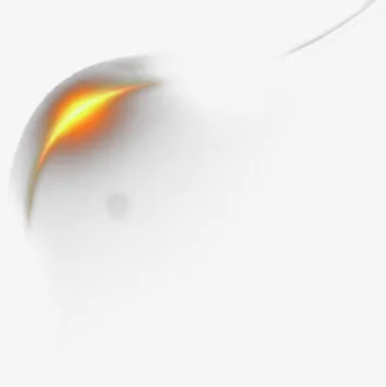 弯形月牙火焰免抠