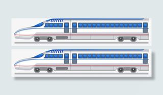 和谐号火车免抠