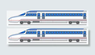 和谐号火车免抠