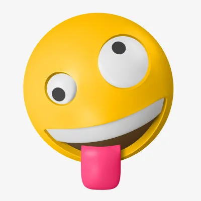 3D立体调皮搞怪表情包免抠