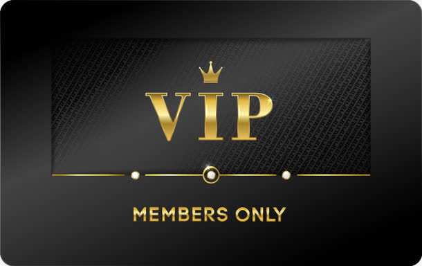 精美VIP会员卡免抠