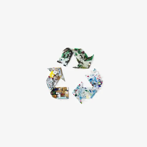 纸质回形箭头免抠