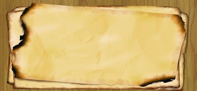 复古烧毁纸张背景高清