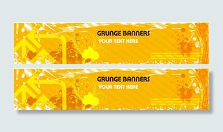 纷炫丽多彩Banner设计矢量素材下载,矢量素材,矢量图,设高清