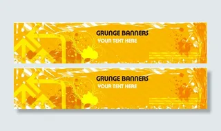 纷炫丽多彩Banner设计矢量素材下载,矢量素材,矢量图,设高清