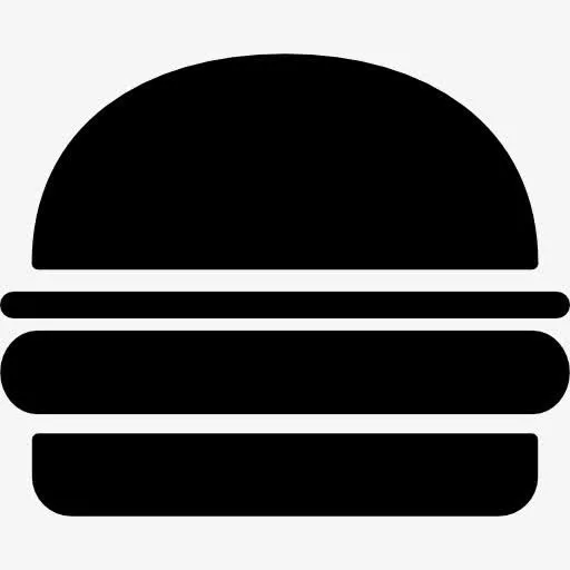 汉堡不健康食品图标免抠