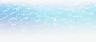 蓝色纯净大海电商免抠