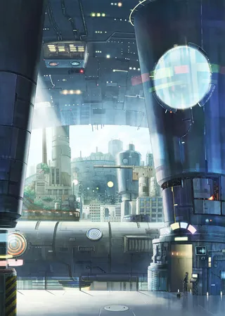 科技感气氛场景图免抠