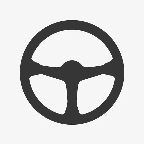 小汽车方向盘素材免抠