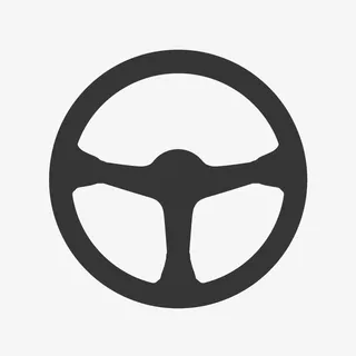 小汽车方向盘素材免抠