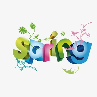 春天Spring免抠