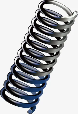 精修弹簧素材免抠