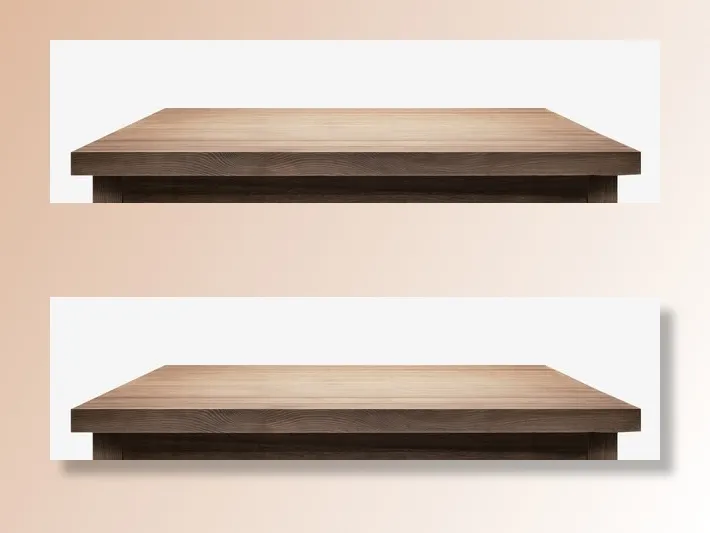 精美木板展台免抠