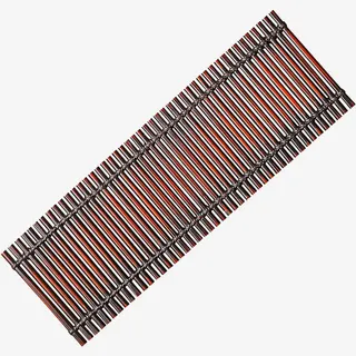 手工大漆竹排茶席免抠