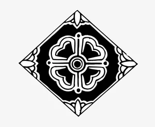 矢量中国风圆形边框PNG图片免抠