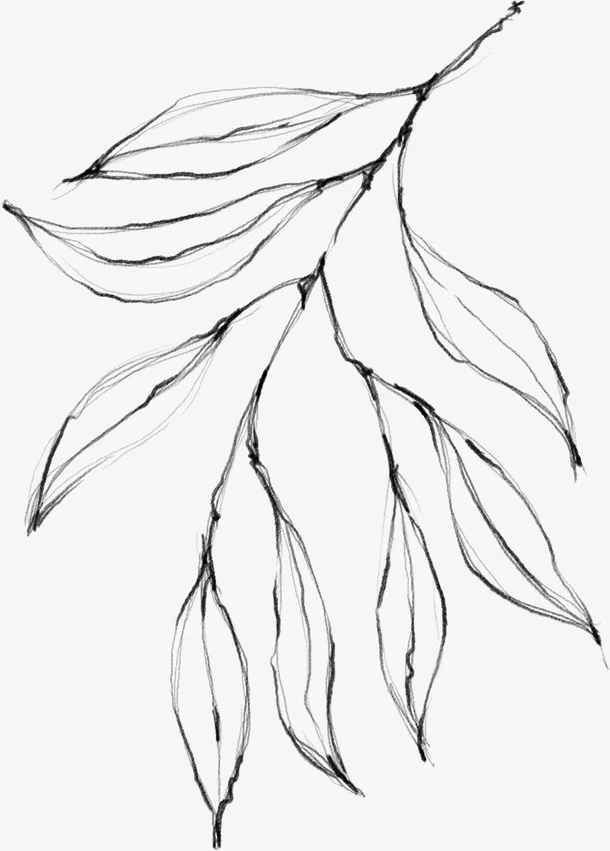 水墨植物元素25免抠动植物植物元素