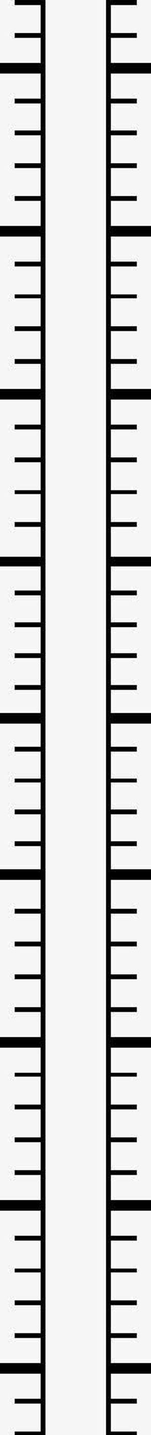 水墨花素材水墨矢量素材 刻度线免抠