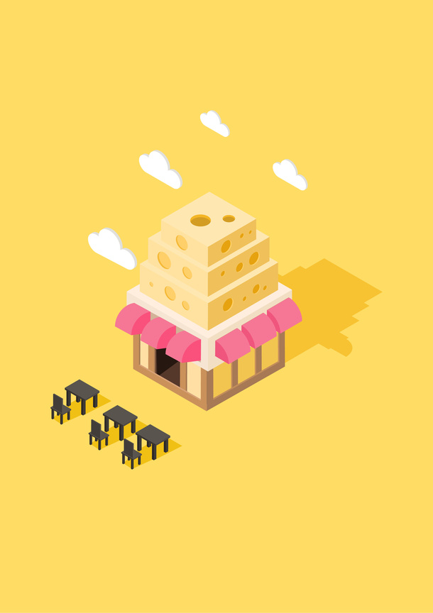 AI-奶酪小屋免抠