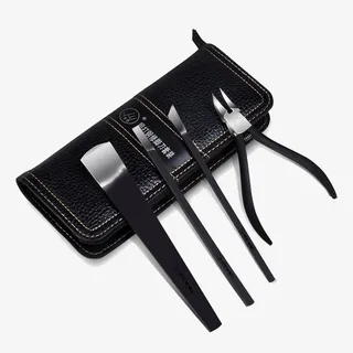 盒装黑色修甲刀套装免抠