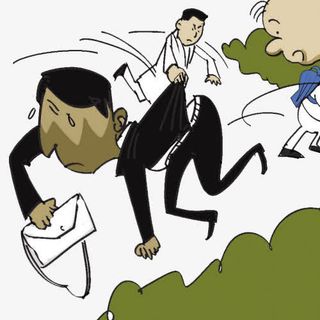 创意文明城市——见义勇为免抠