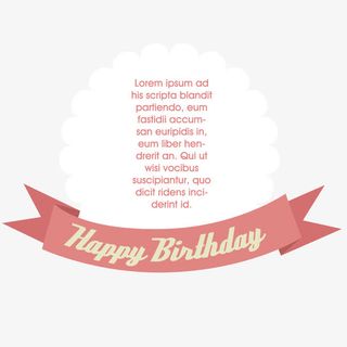 矢量艺术条幅文案字体免抠