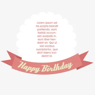 矢量艺术条幅文案字体免抠