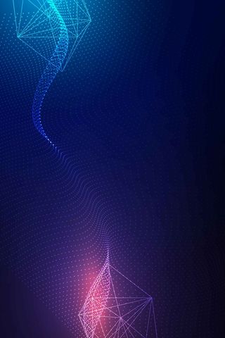 科技数据黑色大气简约背景高清