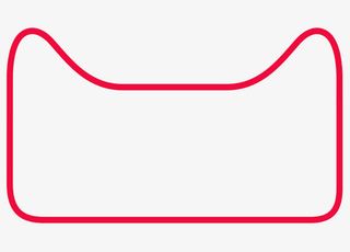 红色卡通天猫边框免抠