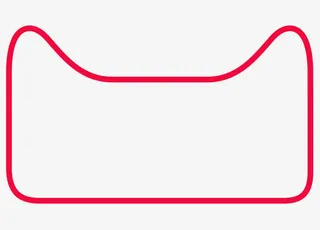 红色卡通天猫边框免抠