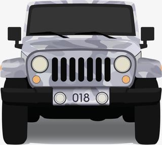 矢量JEEP免抠