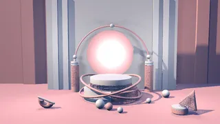 C4D创意舞台免抠