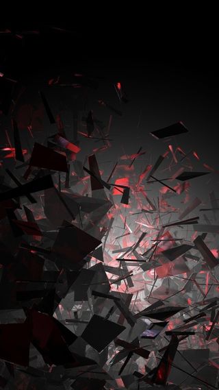 黑色科技几何H5背景高清