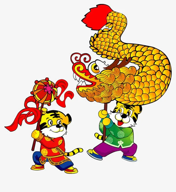 舞龙免抠