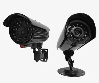 黑色多孔防盗监控器免抠