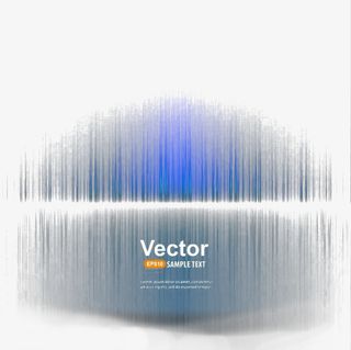 蓝色竖条光免抠