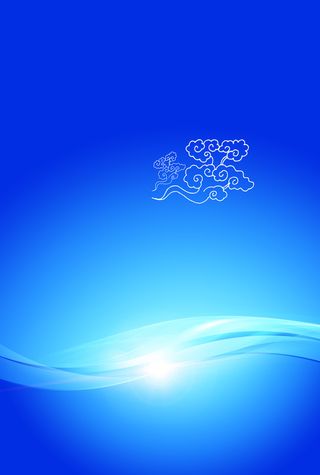 蓝色海报展板背景高清