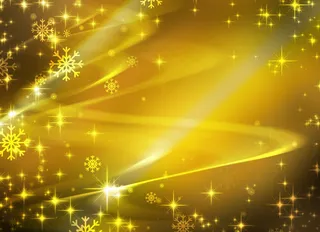 绚丽的圣诞背景